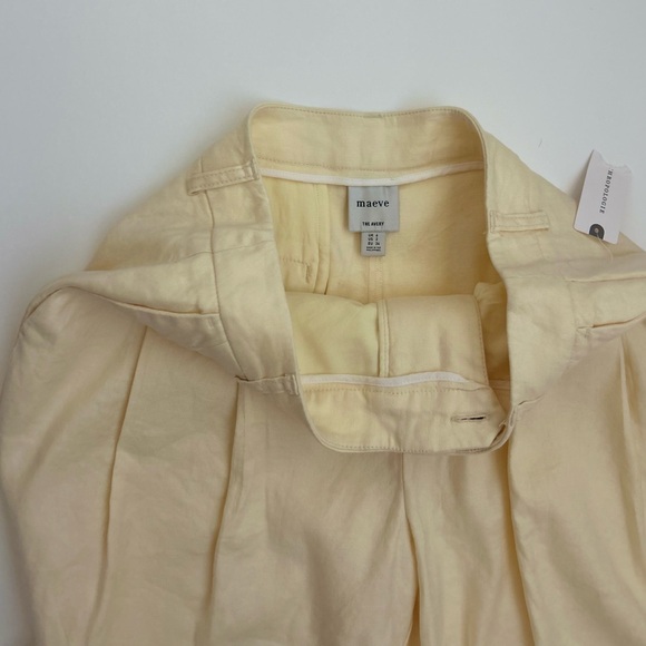 NWT Anthropologie The Avery Pleated Trouser Shorts by Maeve - Picture 6 of 7